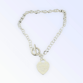 Return To Sniffany Heart Charm Necklace