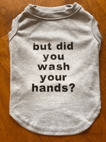But did you wash your hands tee