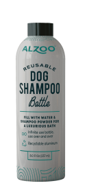Sustainable Infinite use Alzoo bottle. Use with stick pouch