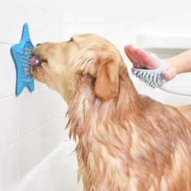 Pet supplies sea star pet suction cup licking pad