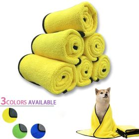 Quick-drying Pet Towel - Yellow (X-Large)