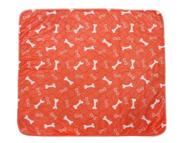 Three-layer Waterproof Pet Absorbent Pad - Orange - S