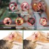 Ear Cleaner Wipes for Dogs 100 Count (Natural Medicated Cleansing Deodorizer Removes Dirt Wax)