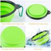 4 Piece Silicone Collapsible Pet Bowls