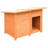 Dog House Solid Pine & Fir Wood 47.2"x30.3"x33.9"