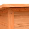 Dog House Solid Pine & Fir Wood 47.2"x30.3"x33.9"