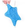 Pet supplies sea star pet suction cup licking pad