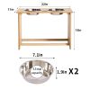 Raised Dog Bowl Stand for Medium Sized Dogs