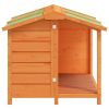 Dog House Brown 37.8"x34.3"x31.7" Solid Wood Pine