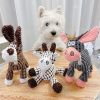 Grey Donkey Squeaky Toy