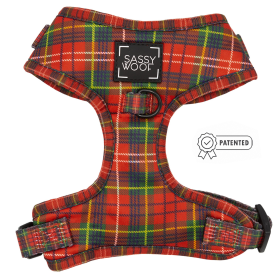 Sassy Woof Brand - Adjustable Harness - Many options! (Color: Deck the Paws, size: Xsmall)
