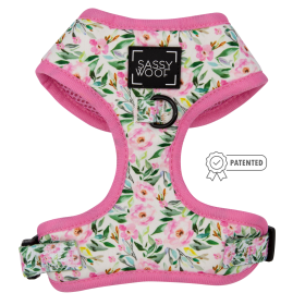 Sassy Woof Brand - Adjustable Harness - Many options! (Color: Magnolia, size: Xsmall)