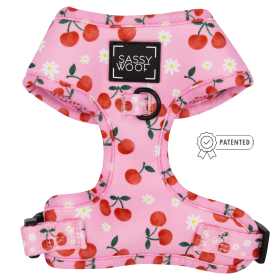 Sassy Woof Brand - Adjustable Harness - Many options! (Color: Mon Cherry, size: Xsmall)