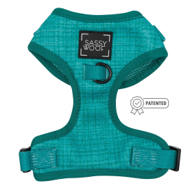 Sassy Woof Brand - Adjustable Harness - Many options! (Color: Napa, size: XLarge)