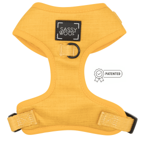 Sassy Woof Brand - Adjustable Harness - Many options! (Color: Sunflower Fields, size: medium)