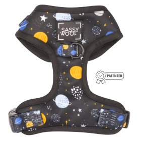 Sassy Woof Brand - Adjustable Harness - Many options! (Color: To the Stars and Beyond, size: XLarge)