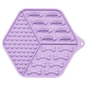Dog Lick Mat (Color: Purple)