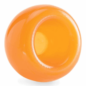 Planet Dog Orbee-Tuff Snoop Interactive Treat-Dispensing Dog Toy (Color: Orange)