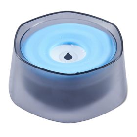 No Spill Pet Water Bowl (Color: Blue)
