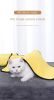 New! Speed dry soft absorbent pet bath towel
