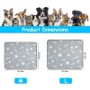 2Pcs Washable Pet Pee Pads - Reusable Potty Mats Machine Washable