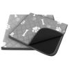 2Pcs Washable Pet Pee Pads - Reusable Potty Mats Machine Washable
